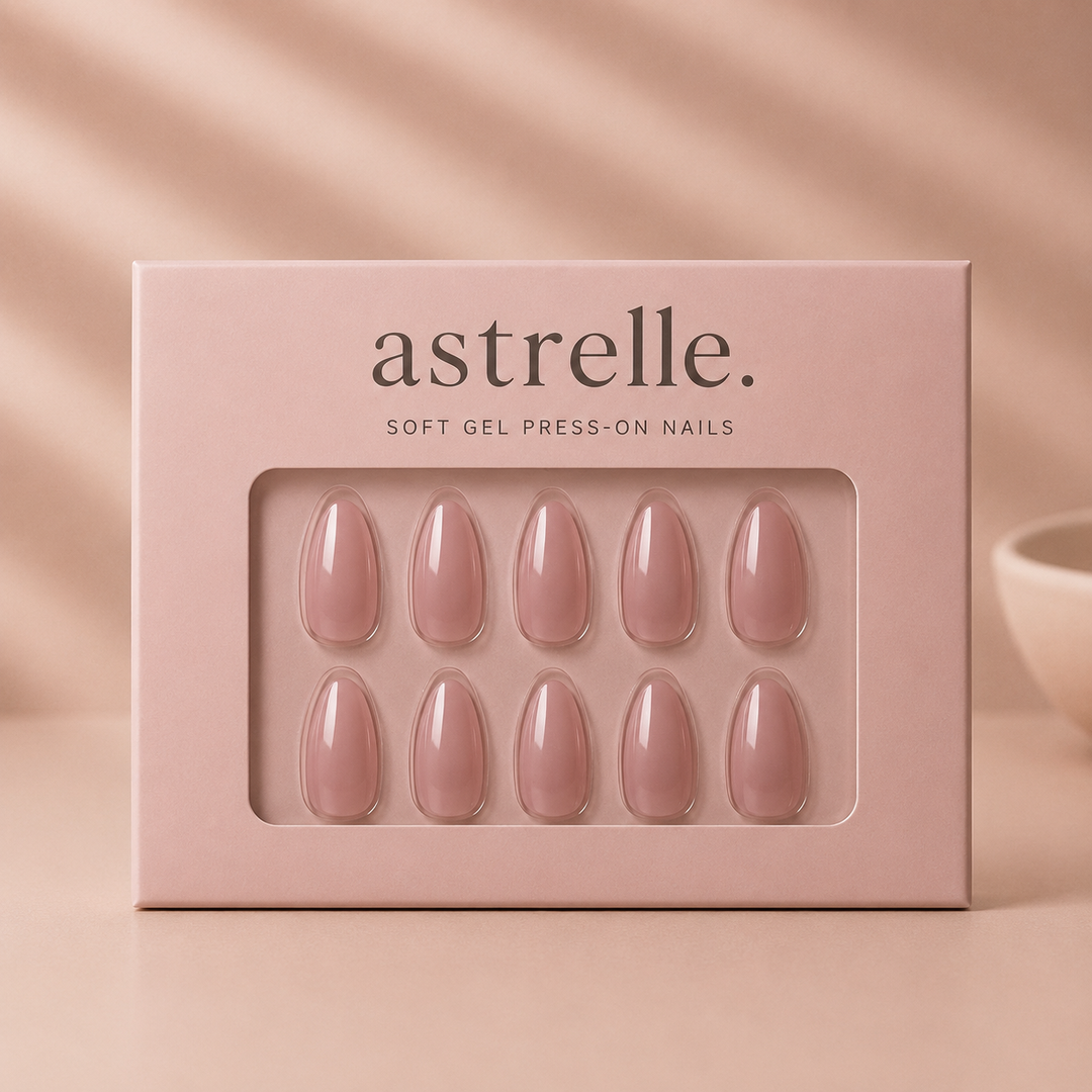 Halo pink cat-eye soft gel press-on nails by astrelle
